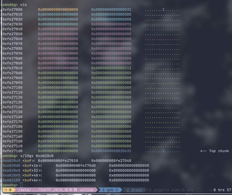 Featured image of post [SUCTF 2018 招新赛]unlink wp